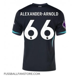 Liverpool Alexander-Arnold #66 Replik Auswärtstrikot 2024-25 Kurzarm